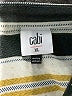 CAbi 100% Polyester Stripes Gold Long Sleeve Blouse Size XL - photo 7