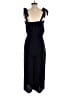 Theory 100% Silk Solid Blue Jumpsuit Size 0 - photo 2