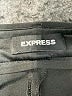 Express Solid Black Active Pants Size 6 - photo 7