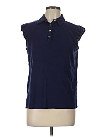 Jones New York Signature Sleeveless Button-Down Shirt (view 1)