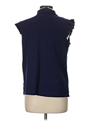 Jones New York Signature Sleeveless Button-Down Shirt (view 2)