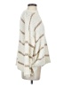 Easel 100% Acrylic Stripes Ivory Poncho Size S - photo 4