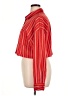Musera Stripes Red Long Sleeve Blouse Size XL - photo 5