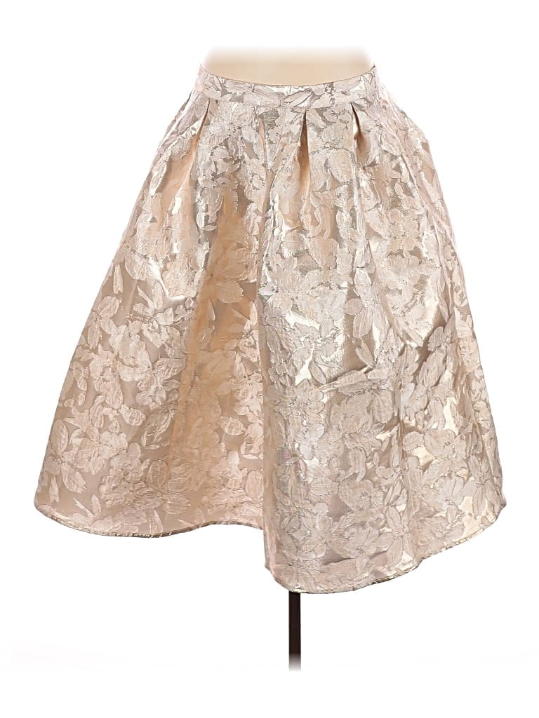 Pre-owned Chicwish Formal Skirt In Ivory