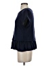 Pilcro Blue Short Sleeve Top Size S - photo 5