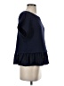 Pilcro Blue Short Sleeve Top Size S - photo 4