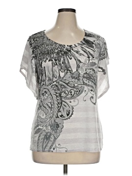 Style&Co Short Sleeve Blouse (view 1)