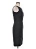 H&M Solid Black Cocktail Dress Size 6 - photo 4