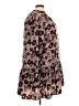 Roolee 100% Polyester Animal Print Brown 3/4 Sleeve Blouse Size 3X - photo 4