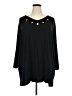 Catherines Black 3/4 Sleeve Top Size 5X - photo 1