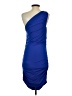 Sofia by Sofia Vergara Solid Blue Cocktail Dress Size S - photo 2