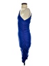 Sofia by Sofia Vergara Solid Blue Cocktail Dress Size S - photo 5