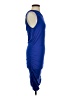Sofia by Sofia Vergara Solid Blue Cocktail Dress Size S - photo 4