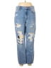 Aeropostale Hearts Blue Jeans Size 8 - photo 1