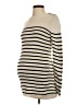 Gap - Maternity 100% Cotton Stripes Ivory Pullover Sweater Size XS - photo 1