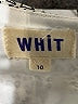 Whit 100% Silk Animal Print Gray Ivory Cocktail Dress Size 10 - photo 7