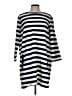 Woolovers Stripes Blue Casual Dress Size L - photo 1
