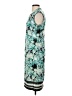 Beige by ECI Print Teal Cocktail Dress Size 4 - photo 5