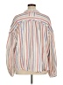 We the Free Stripes Ivory Long Sleeve Blouse Size XL - photo 2