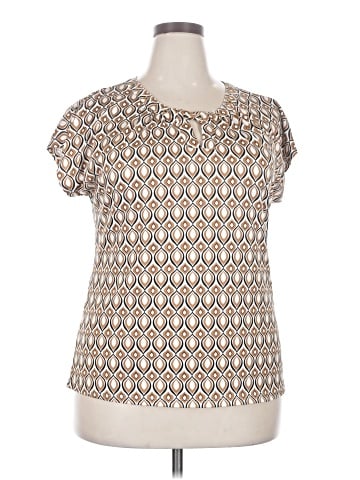 Notations Short Sleeve Blouse (view 1)