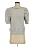 Express Gray 3/4 Sleeve Top Size S - photo 1