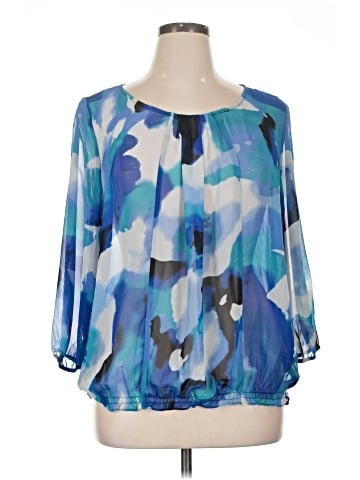 East5th 3/4 Sleeve Blouse (view 1)