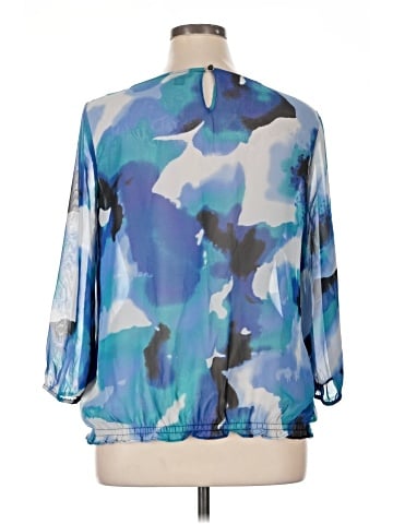 East5th 3/4 Sleeve Blouse (view 2)