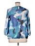 East5th Blue 3/4 Sleeve Blouse Size XL - photo 2