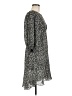 Good Luck Gem 100% Polyester Gray Casual Dress Size M - photo 4