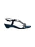 London Fog Blue Wedges Size 11 - photo 1