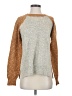Hem & Thread Metallic Silver Pullover Sweater Size S - photo 1