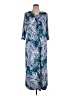 Chico's Paisley Blue Casual Dress Size XL (3) - photo 1