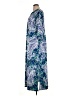Chico's Paisley Blue Casual Dress Size XL (3) - photo 5