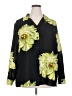 Sag Harbor Floral Green Long Sleeve Blouse Size XXL (estimated) - photo 1