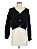 Unbranded 100% Polyester Black Cardigan Size S - photo 1