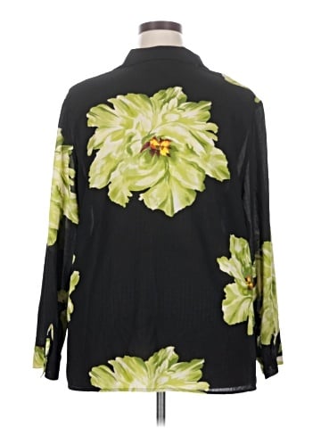 Sag Harbor Long Sleeve Blouse (view 2)