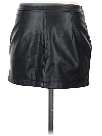 Free People Faux Leather Skirt (view 2)