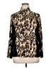 Laura Ashley Animal Print Gold Jacket Size 1X - photo 1