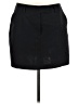 Topshop 100% Polyester Solid Black Casual Skirt Size 8 - photo 1