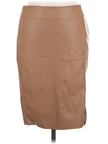 Shein Faux Leather Skirt (view 1)