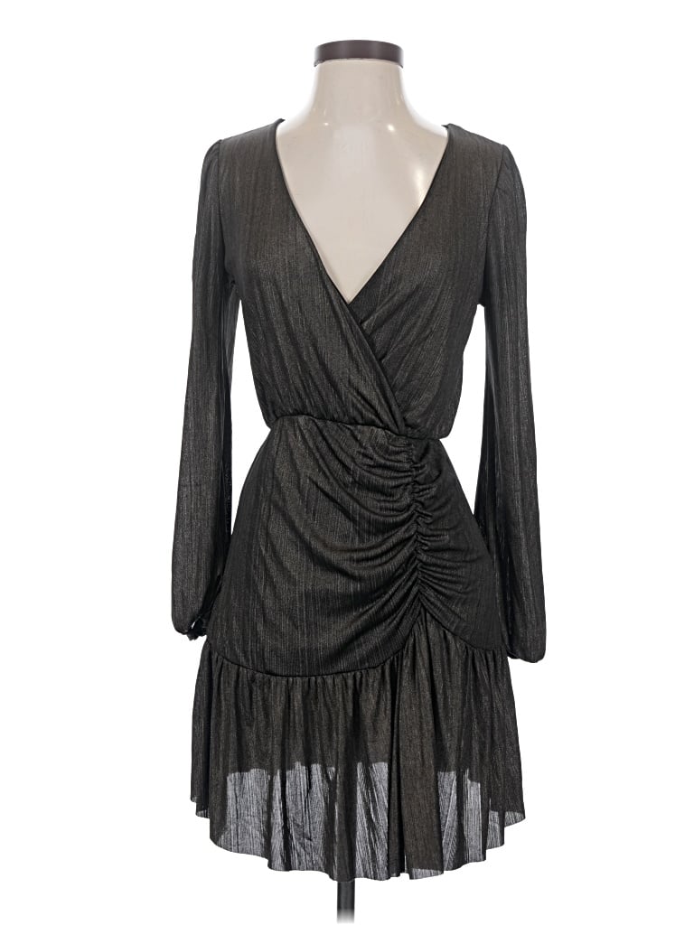 Pre-owned Slate & Willow Cocktail Dress In Gray