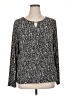 Talbots Outlet Black Long Sleeve Blouse Size 1X - photo 1