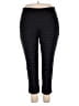 Zac & Rachel Chevron-herringbone Black Active Pants Size 2X - photo 1