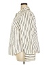 Alfani Stripes Ivory Long Sleeve Button-Down Shirt Size 20 - photo 5