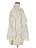 Alfani Stripes Ivory Long Sleeve Button-Down Shirt Size 20 - photo 4