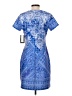 R&M Richards Paisley Blue Casual Dress Size 4 (petite) - photo 2