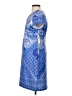 R&M Richards Paisley Blue Casual Dress Size 4 (petite) - photo 5