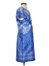 R&M Richards Paisley Blue Casual Dress Size 4 (petite) - photo 4