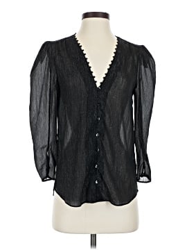 L'Agence 3/4 Sleeve Blouse (view 1)