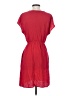 Halogen 100% Polyester Solid Red Casual Dress Size S - photo 2